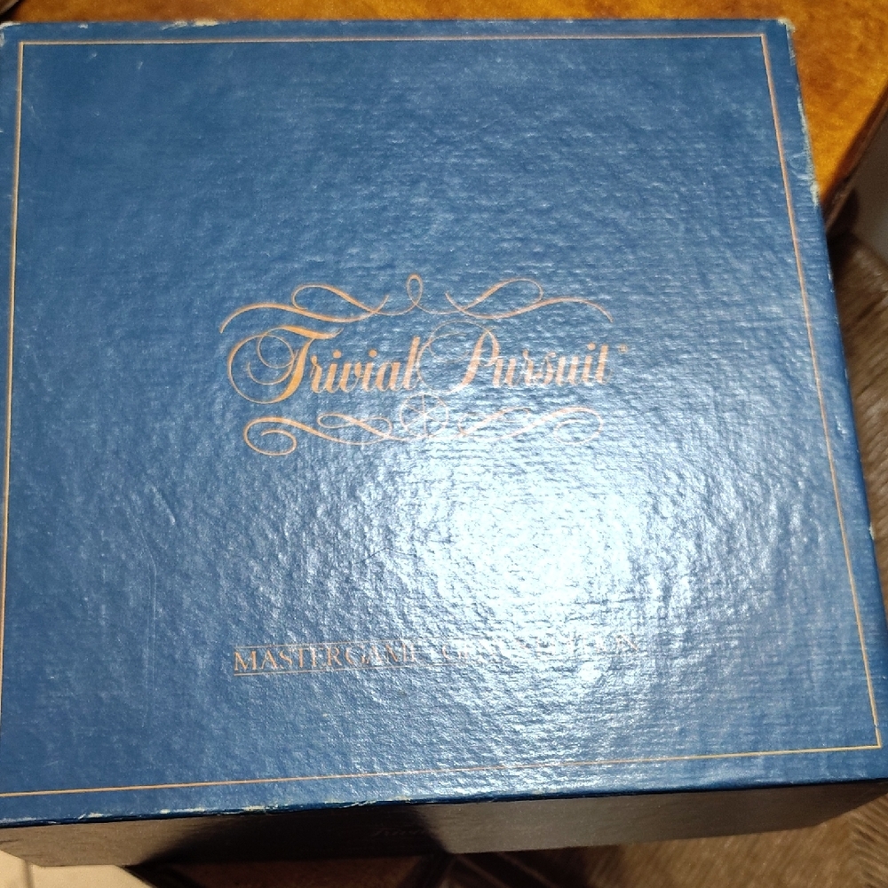 This item is a Trivial Pursuit Genius Edition board game from 1981